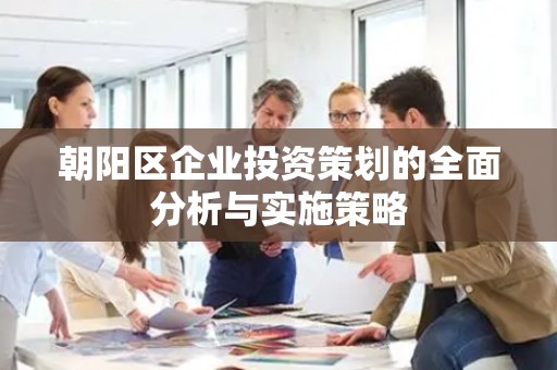 朝阳区企业投资策划的全面分析与实施策略