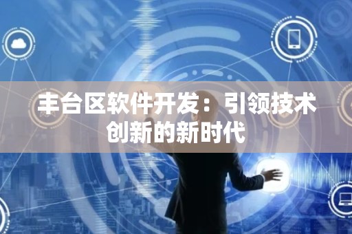 丰台区软件开发：引领技术创新的新时代