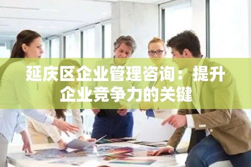 延庆区企业管理咨询：提升企业竞争力的关键