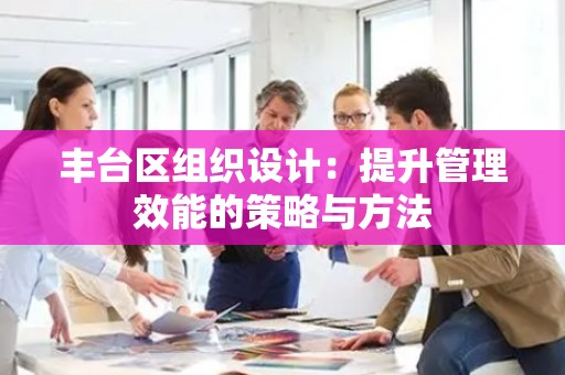 丰台区组织设计：提升管理效能的策略与方法