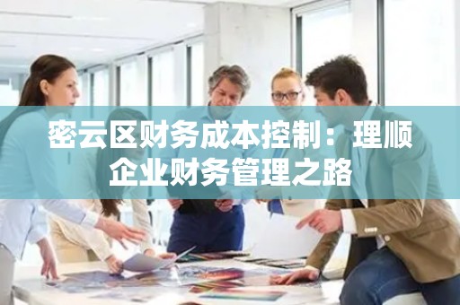 密云区财务成本控制：理顺企业财务管理之路