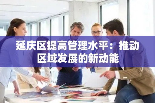 延庆区提高管理水平：推动区域发展的新动能
