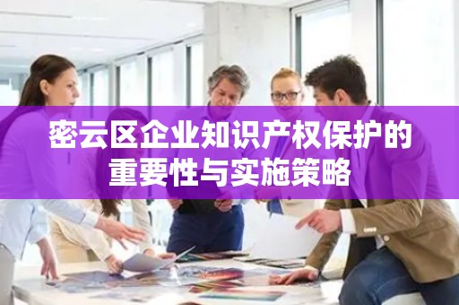 密云区企业知识产权保护的重要性与实施策略