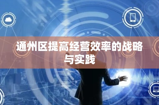通州区提高经营效率的战略与实践
