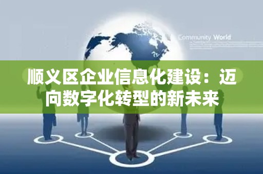 顺义区企业信息化建设：迈向数字化转型的新未来