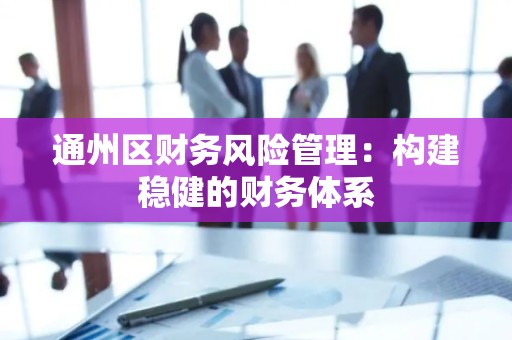 通州区财务风险管理：构建稳健的财务体系
