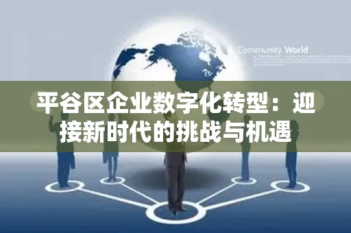 平谷区企业数字化转型：迎接新时代的挑战与机遇