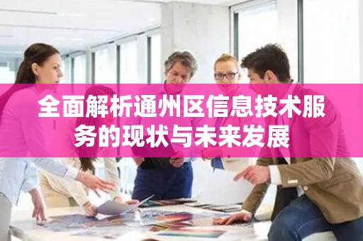 全面解析通州区信息技术服务的现状与未来发展
