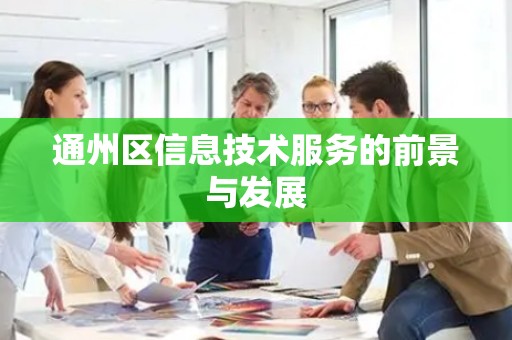 通州区信息技术服务的前景与发展